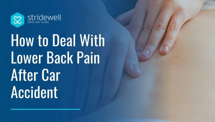 How to Deal with Lower Back Pain After Car Accident