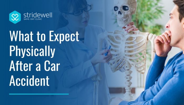 What to Expect Physically After a Car Accident