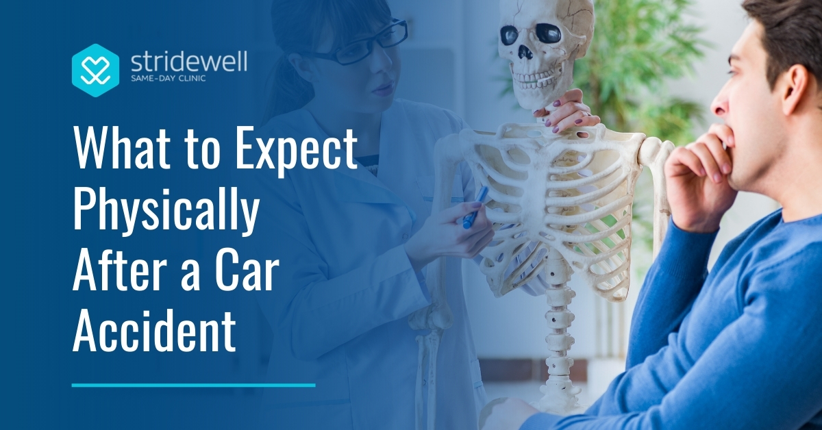 What To Expect Physically After A Car Accident - Stridewell